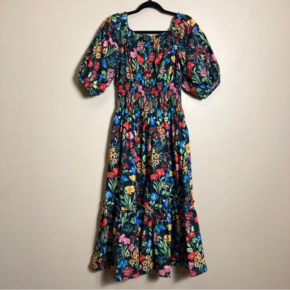 Cara Cara Mimi Dress Floral Garden Black - Picture 6 of 16